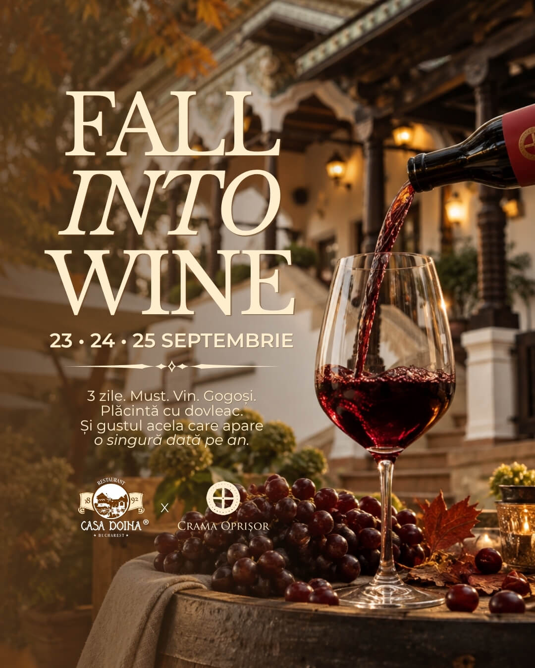 Fall into wine